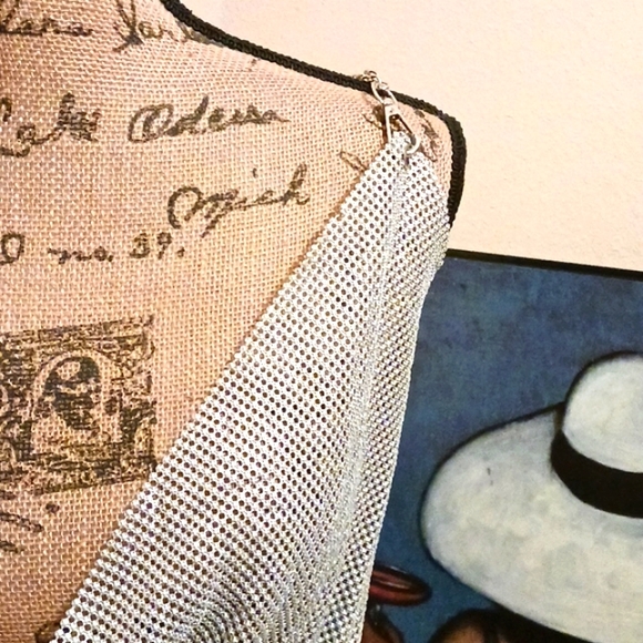 NWT Poster Grl Chain Mail Halter Top Only (Read Description) - Picture 2 of 9